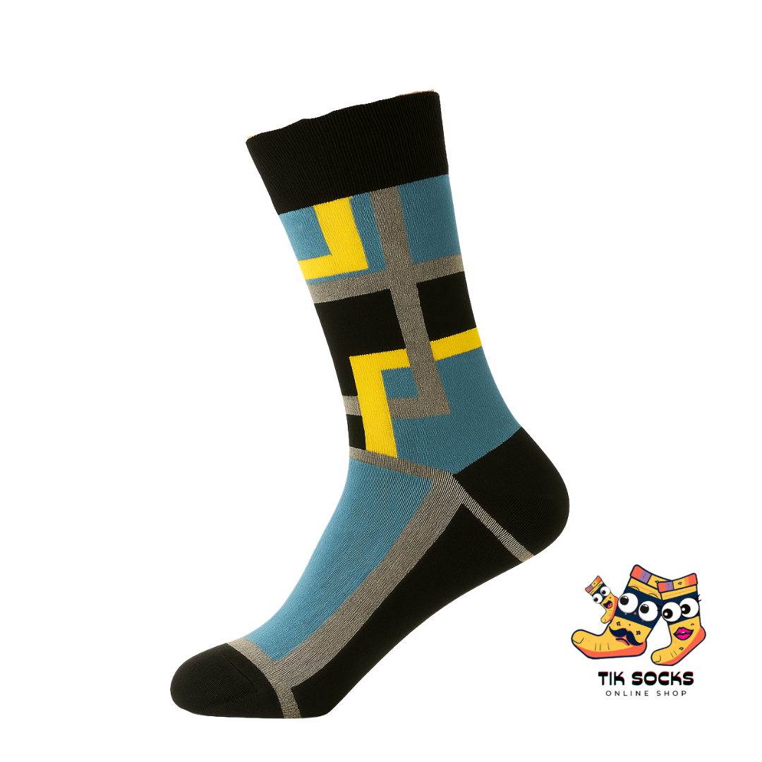 Sustainable Plaid Bamboo Socks
