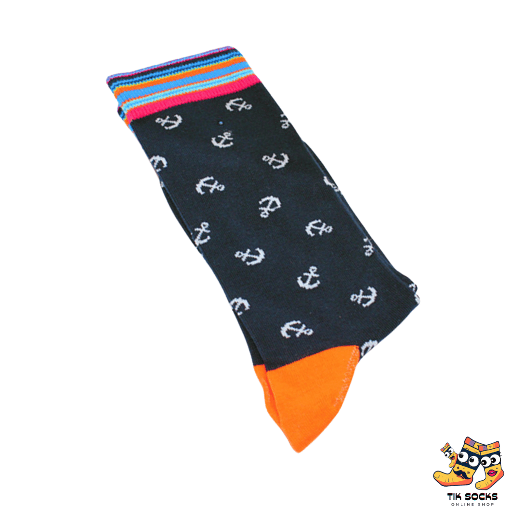 TikSocks|Fun Socks-Sail Anchor Socks