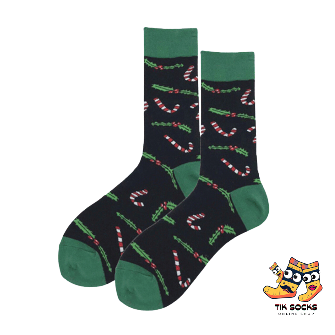 Crafted from soft, cozy materials, these socks showcase delightful designs featuring Santa Claus, reindeer, snowflakes, and all things festive.