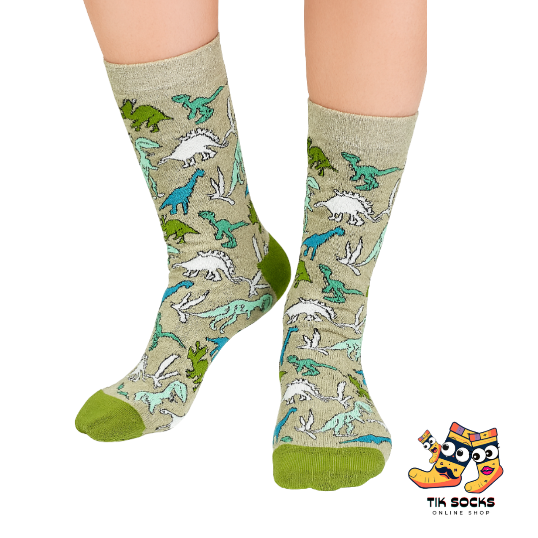 TikSocks|Fun Socks Dinosaur Socks