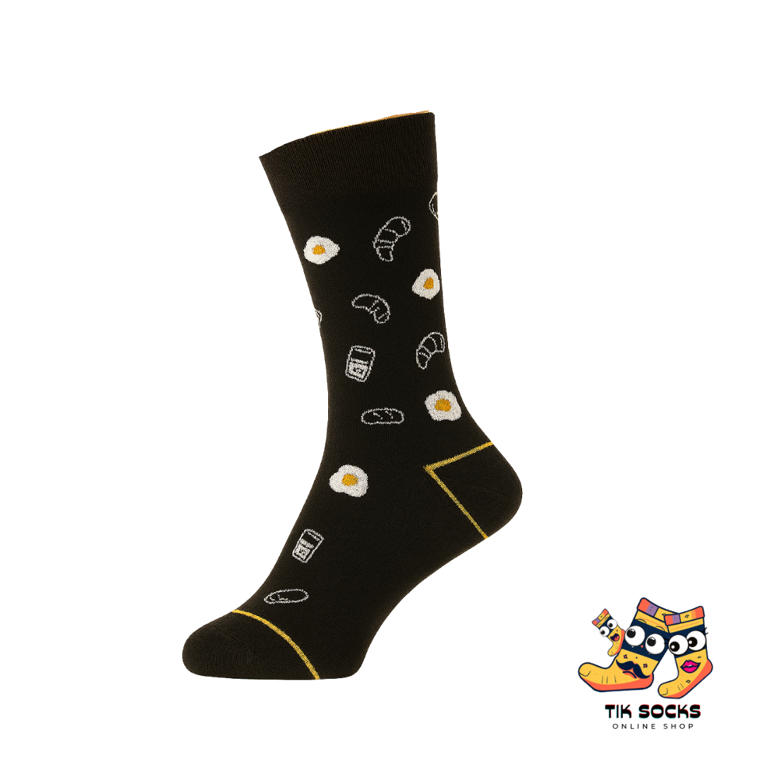 TikSocks|Fun Socks-Poached Egg Socks