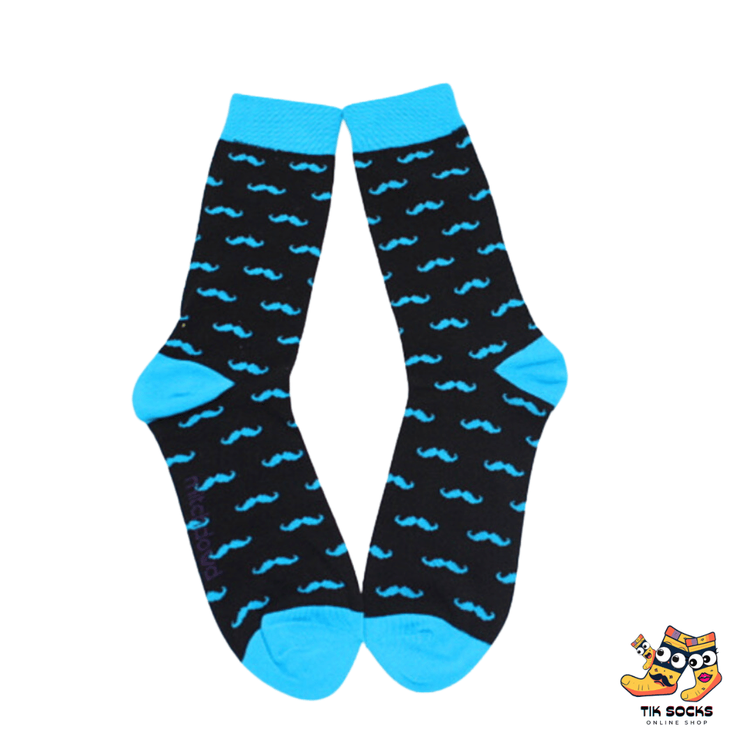 TikSocks|Fun Socks-Mustache Socks