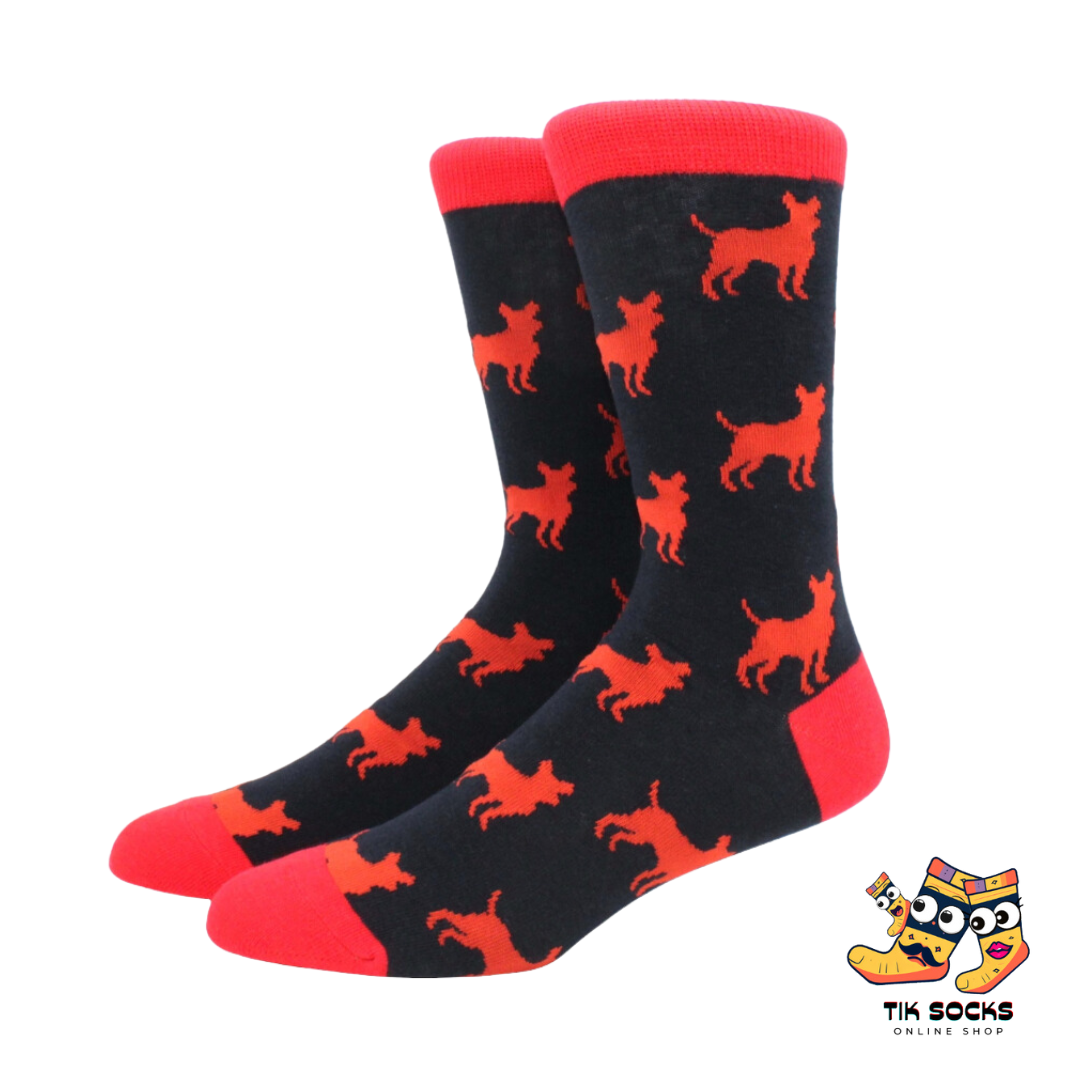 TikSocks|Fun Socks-Playful Dog Socks