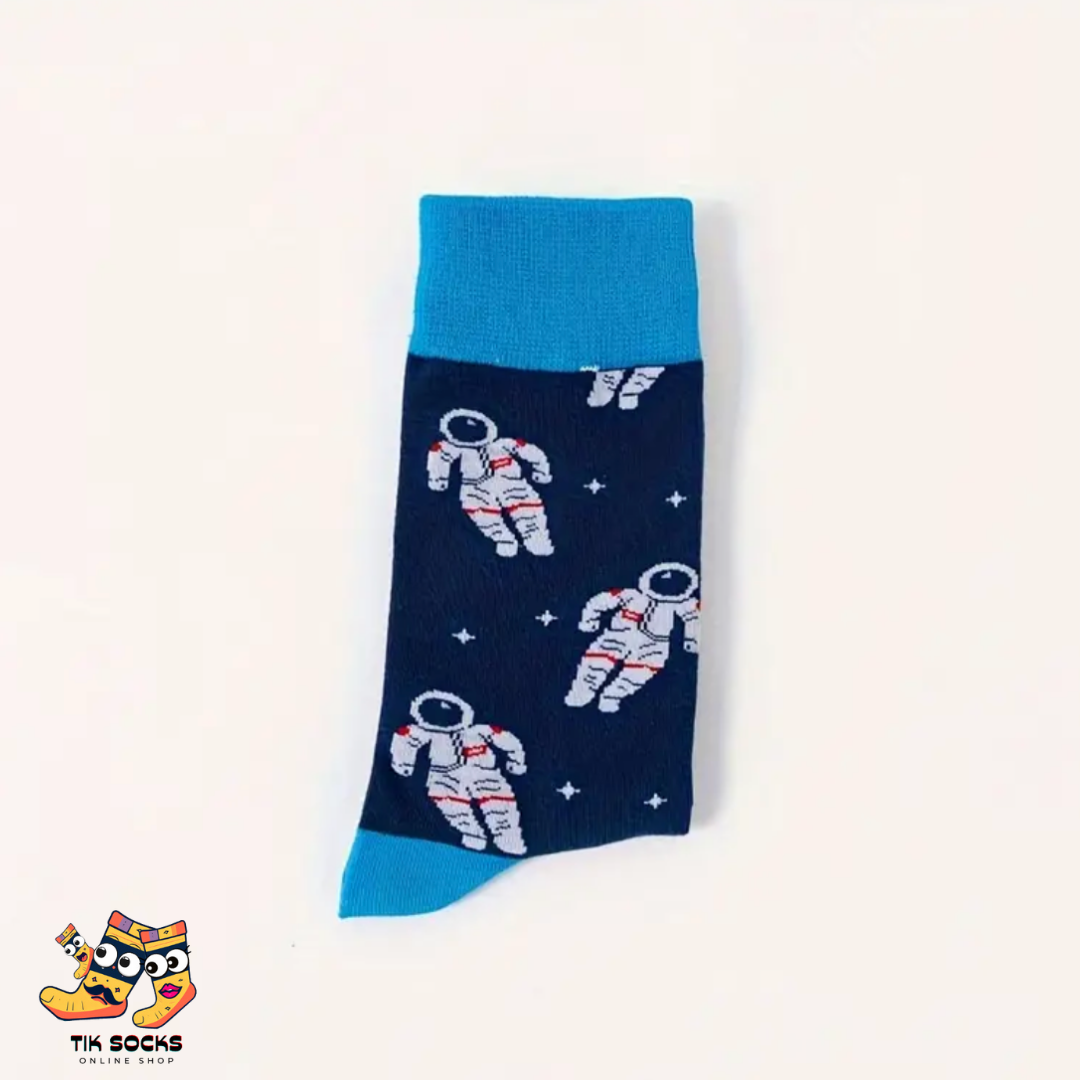 TikSocks|Fun Socks-Spaceman Socks III