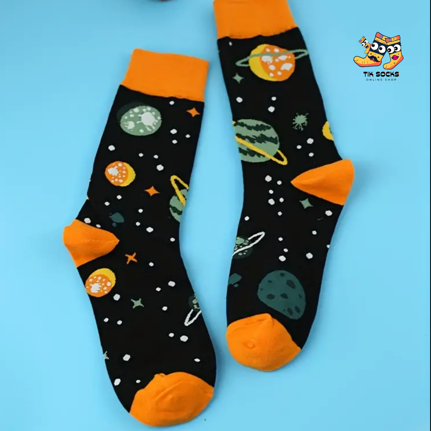 TikSocks|Fun Socks-Planet Socks