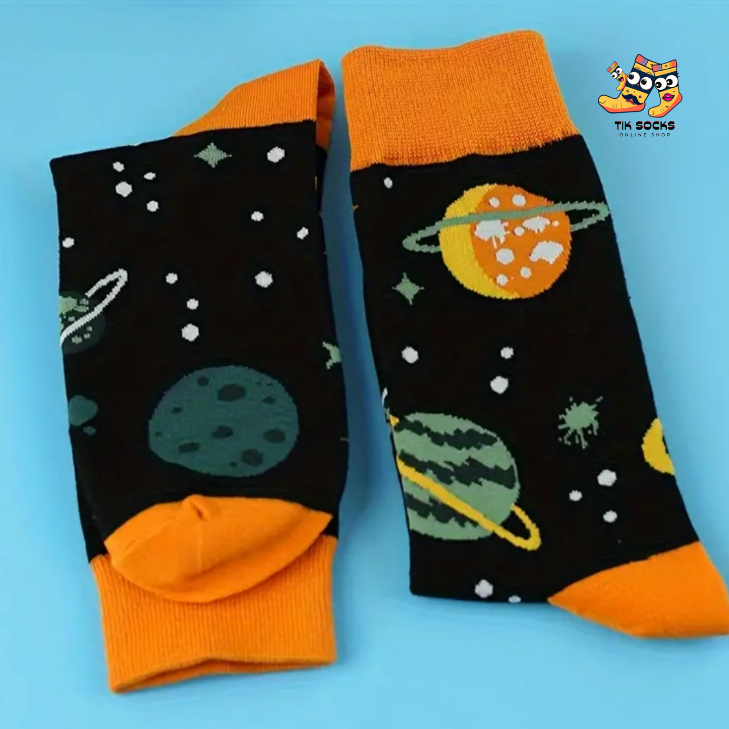 TikSocks|Fun Socks-Planet Socks