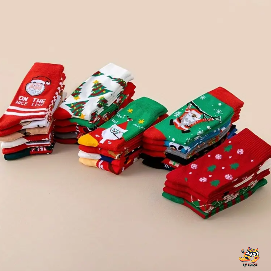 TikSocks|Christmas Socks-Santa HOHOHO Socks