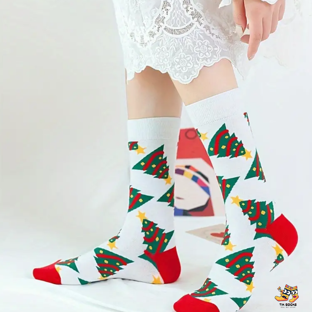 TikSocks|Christmas Socks-Christmas Socks Christmas Tree