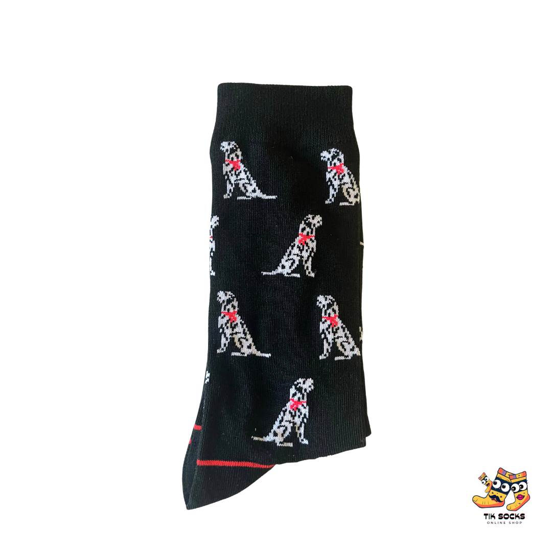 TikSocks|Fun Socks- Dog Socks-Dalmatians Socks