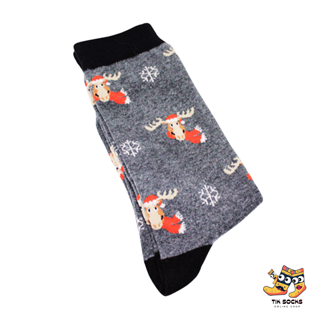 TikSocks|Fun Socks-Reindeer Christmas Socks