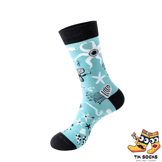 TikSocks|Fun Socks-Sea World Fish Socks8