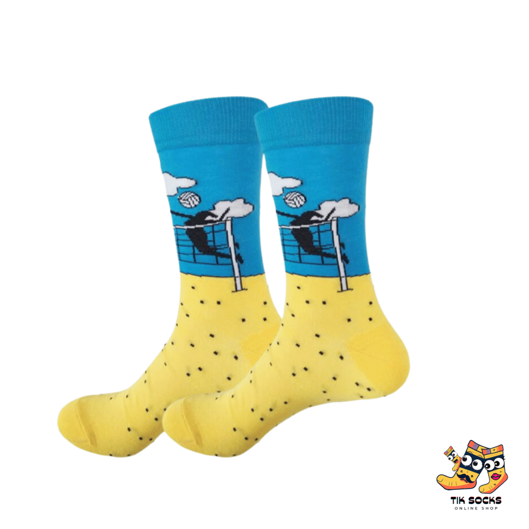 TikSocks|Fun Socks-Volleyball Socks