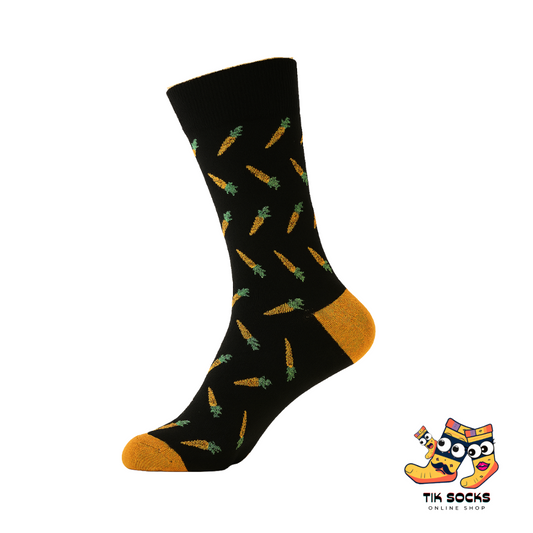 TikSocks|Fun Socks-Carrot Socks