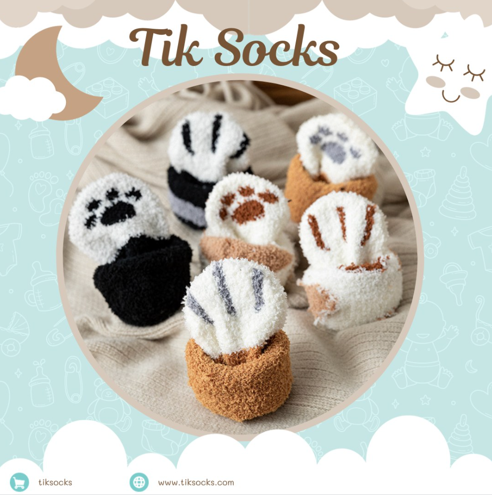 TikSocks|Fun Socks-Cat-Themed Socks Bundle