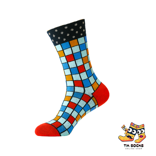TikSocks|Fun Socks-Disco Light Design Socks