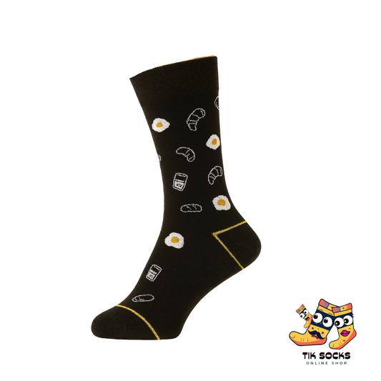 TikSocks|Fun Socks-Poached Egg Socks