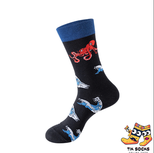 TikSocks|Fun Socks-Octopus Socks