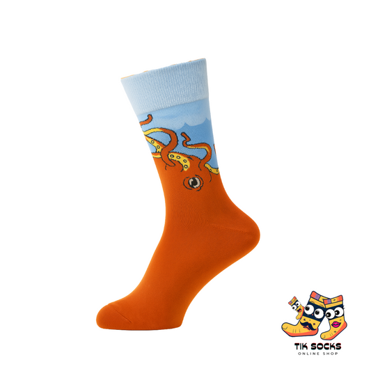 TikSocks|Fun Socks-Cartoon Octopus Socks