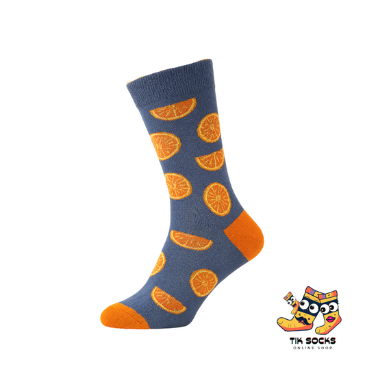 TikSocks|Fun Socks-Orange Slice Socks