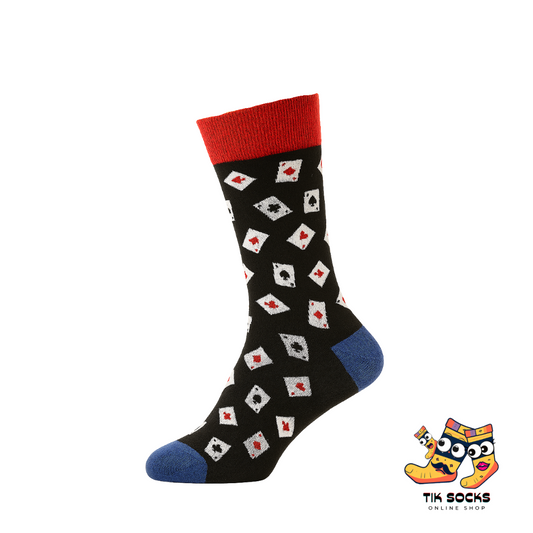 TikSocks|Fun Socks-Poker Socks