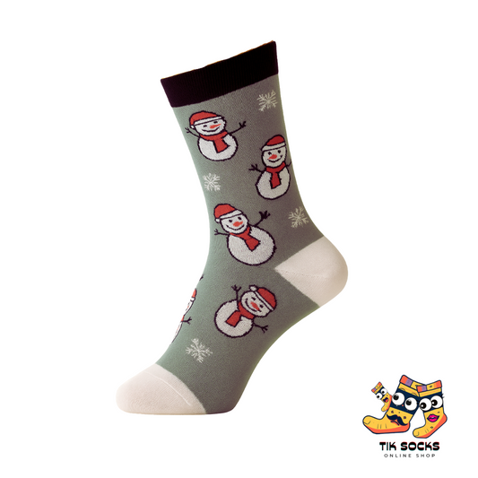 TikSocks|Christmas Socks Snowman Socks